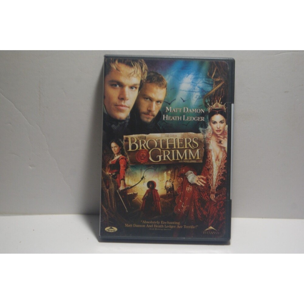 The Brothers Grimm DVD Heath Ledger Action SCFI Fantasy Genre Grimm Tales 2005